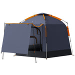 2-4 Person Tent, Instant Pop Up Camping Tent | Dark Gray