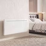 Smart Electric Panel Heater, Freestanding Wall Mounted | 2000w | White