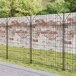 Breeins 10pcs Metal Garden Fences