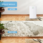 12l/day Digital Dehumidifier - Sleep Mode 24hr Timer Portable Quiet With WiFi & App | One Size | White