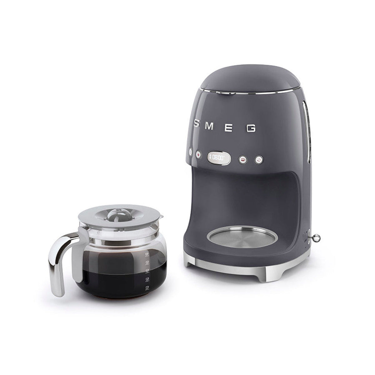 Dcf02 Drip Filter Coffee Machine With Spare Glass Carafe | Grey