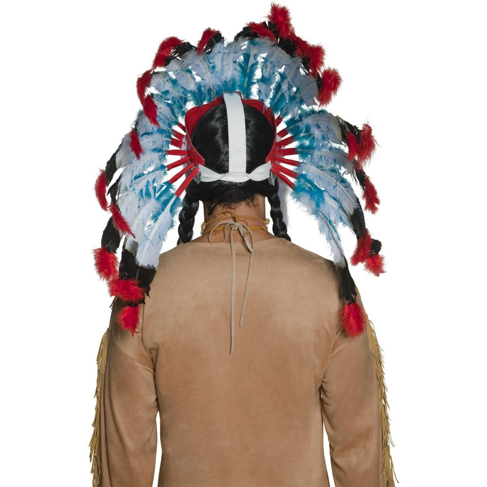 Native American Inspired Headdress, Blue