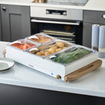 Cooks Professional 4 Section Buffet Warmer 7.2l