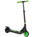 Folding Electric Scooter With Rear Wheel Brake | Green