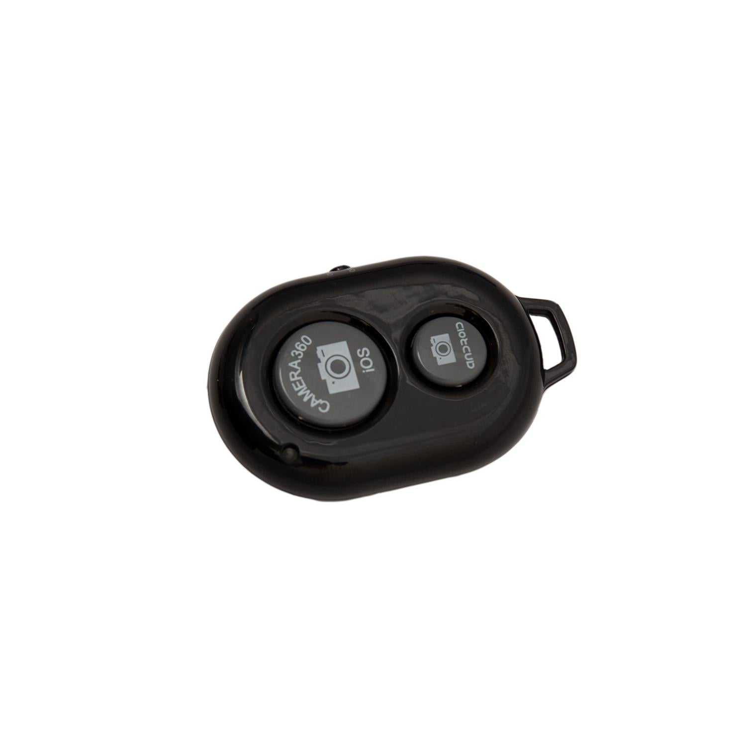 Bluetooth Selfie Stick With Wireless Trigger, Lightweight, Black
