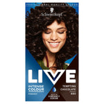 Live Intense Colour Permanent Hair Dye, 880 Tempting Chocolate