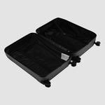 Modern Hardside Spinner Suitcase With Combination Lock | 24" | Black