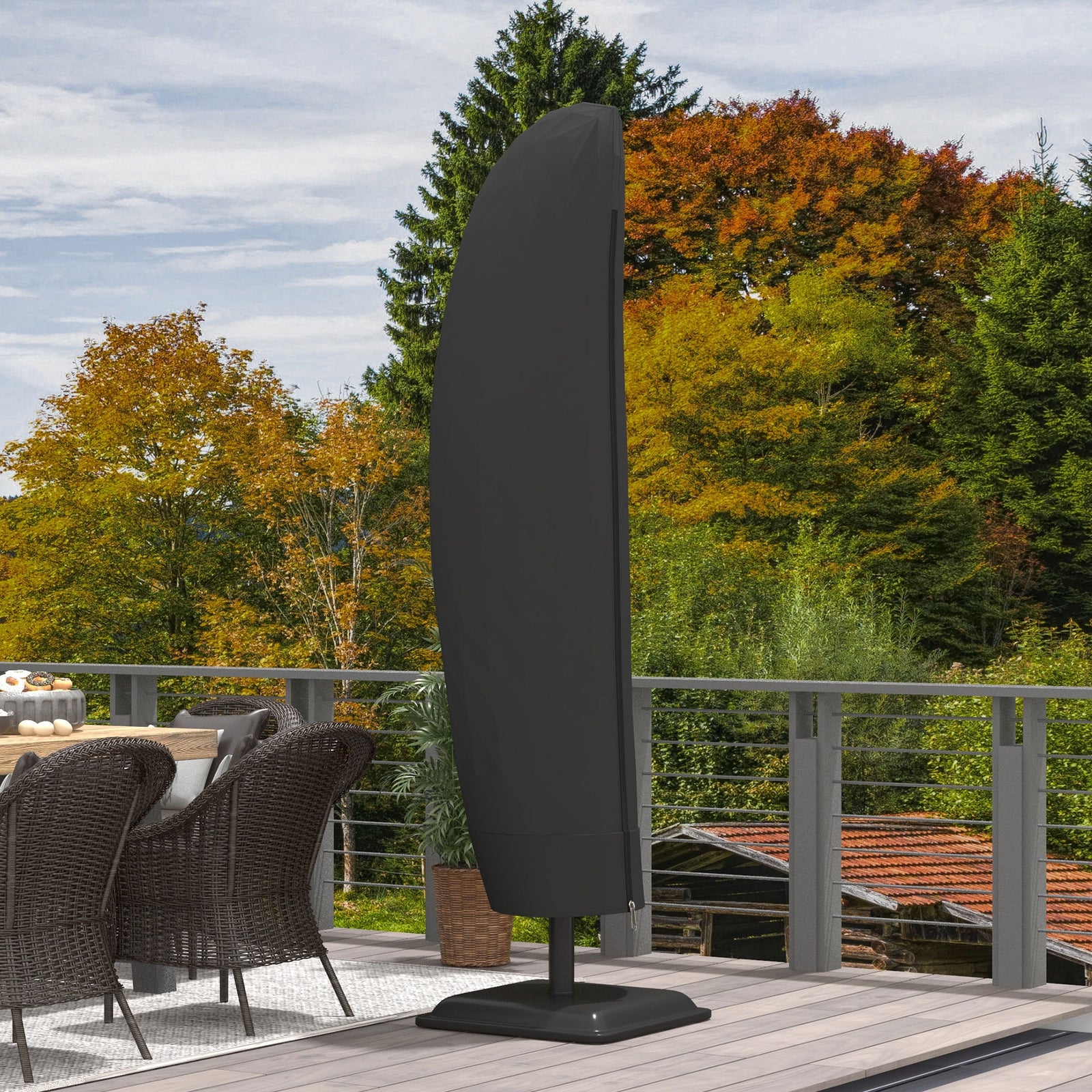 Parasol Cover, Patio Cantilever Cover, Banana Umbrella Cover