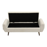 Breeins Teddy Fleece Upholstered Storage Bench