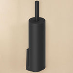 Toilet Brush, Black Matt, Freestanding Or Wall-mounted. Collection Bwc