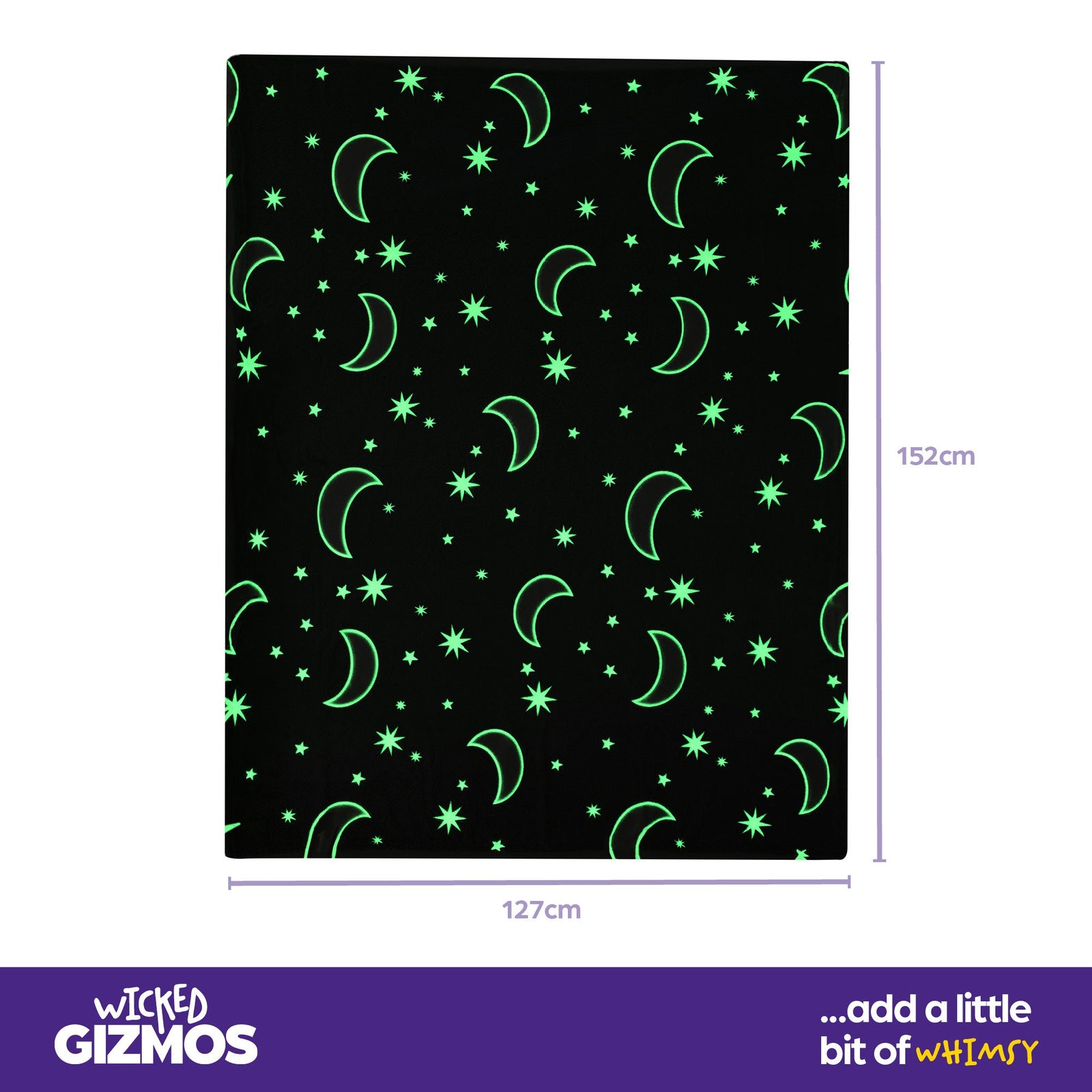 Moonglow In The Dark Blanket - Grey