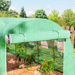 4 X 3 X 2m Greenhouse Replacement Cover | Green