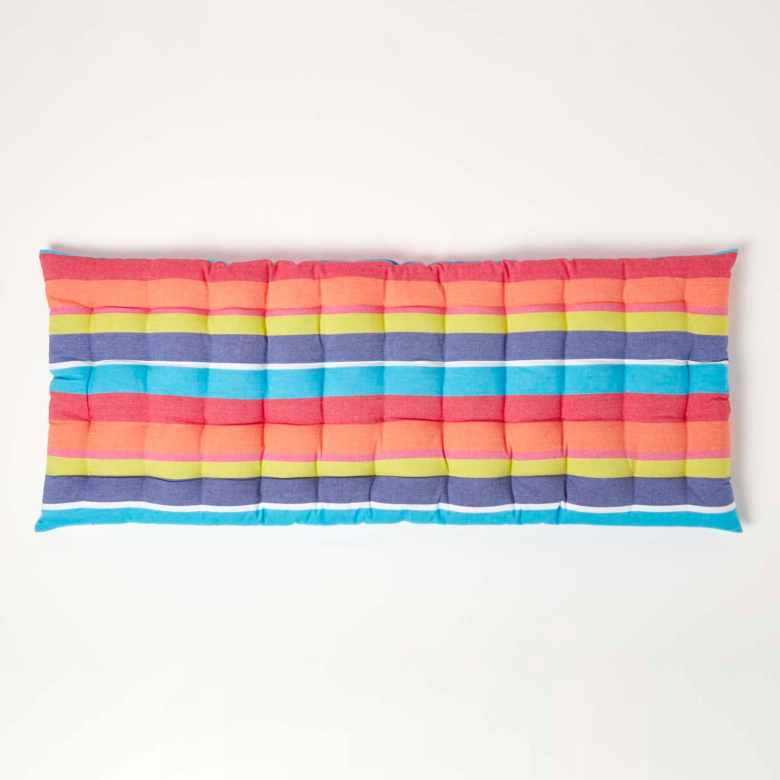 Striped Bench Cushion 2 & 3 Seater | 2 | Multi Colour