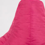 Kids High Back Bean Bag Chair | Pink