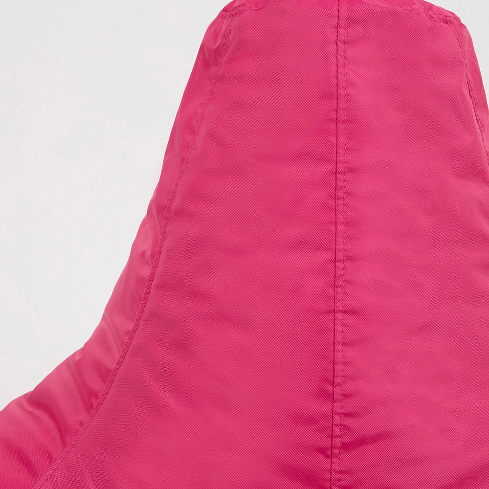 Kids High Back Bean Bag Chair | Pink