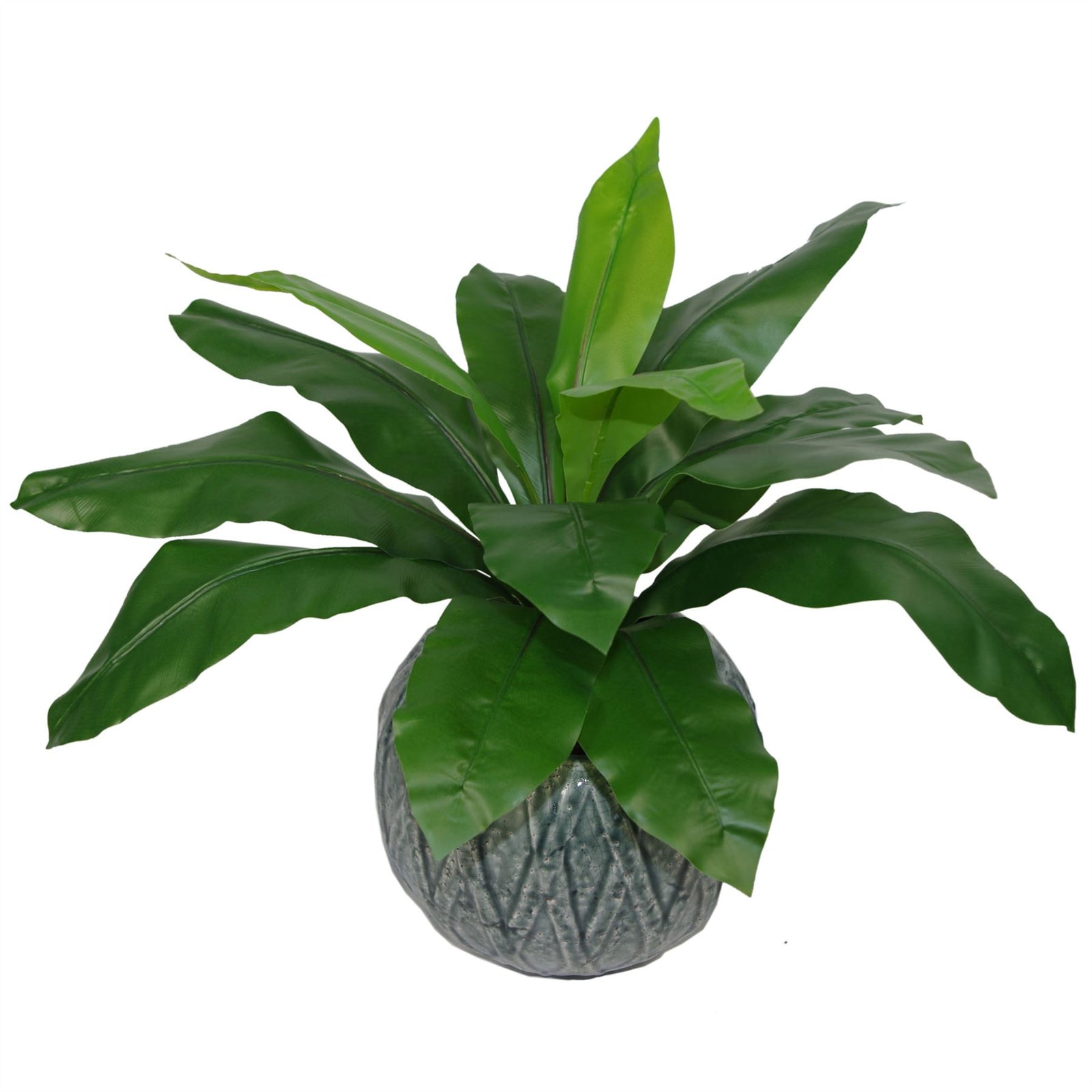 50cm Bushy Artificial Bird's Nest Fern Plant