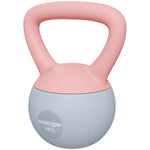 Kettlebell W/ Soft Body, Non-slip Handle | 4kg | Pink