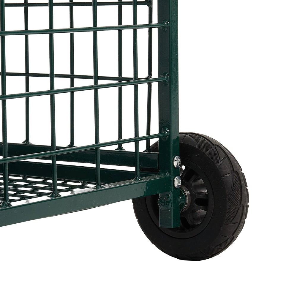Rolling Garden Work Seat Cart With Storage