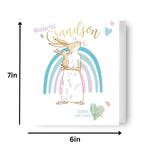 Guess How Much I Love You Grandson Birthday Card Official Product