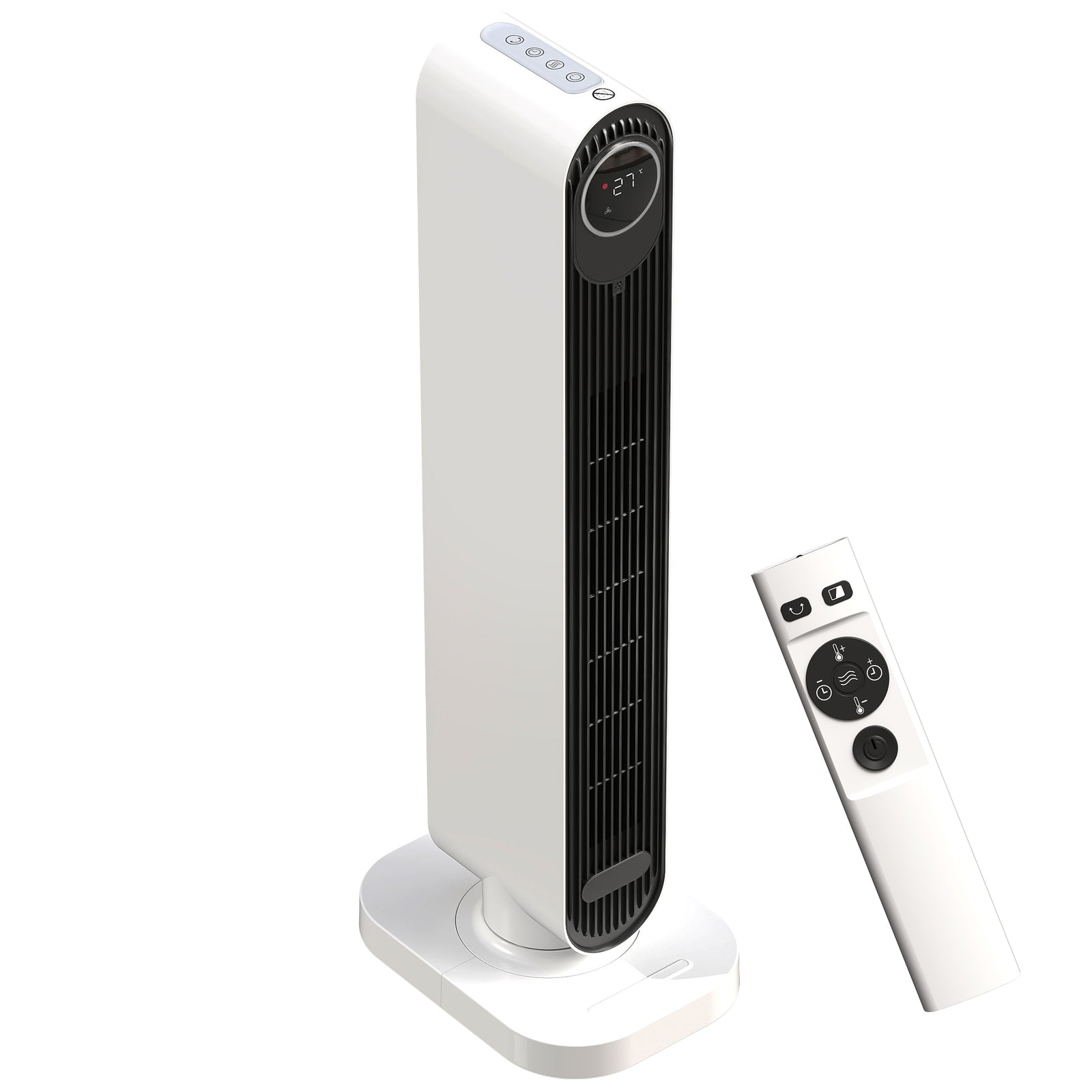 Ceramic Electric Heater, 2000w Fan Space Heater | White