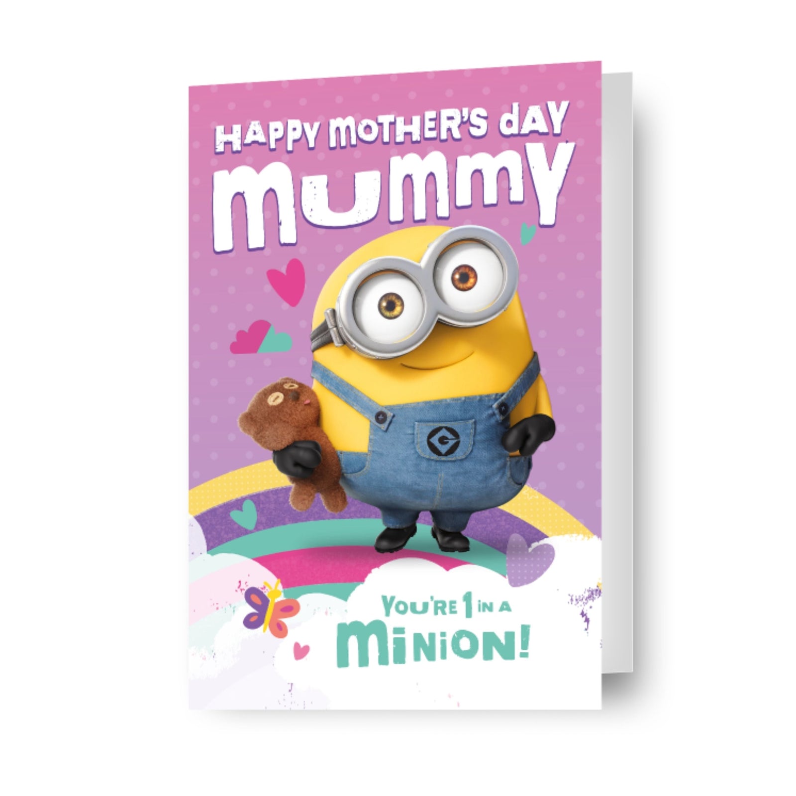 Despicable Me Minions 'mummy' Mother's Day Card Official Product