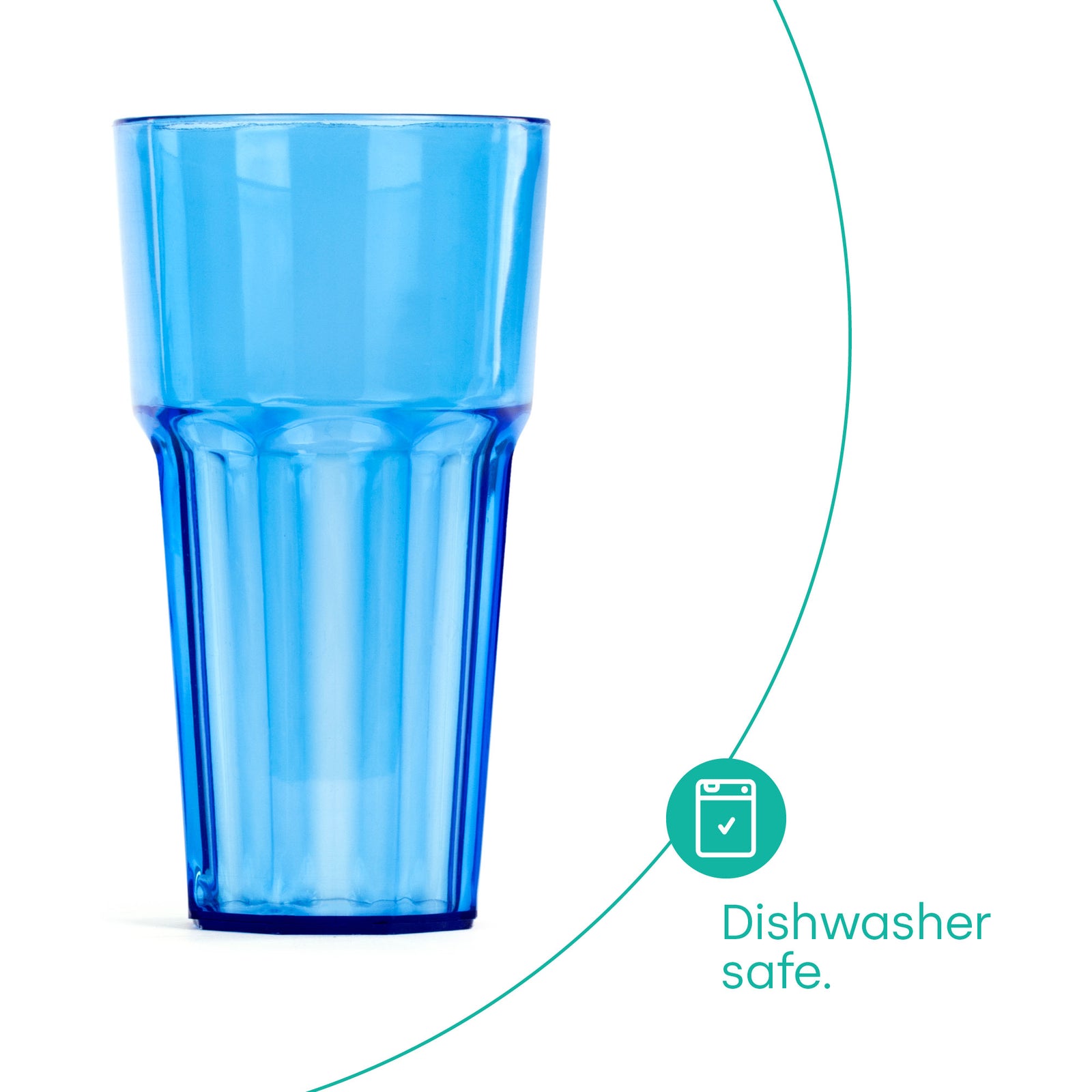 Multicolour Plastic Tumbler Set Of 4