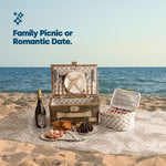 Lomond 4-person Wicker Picnic Basket