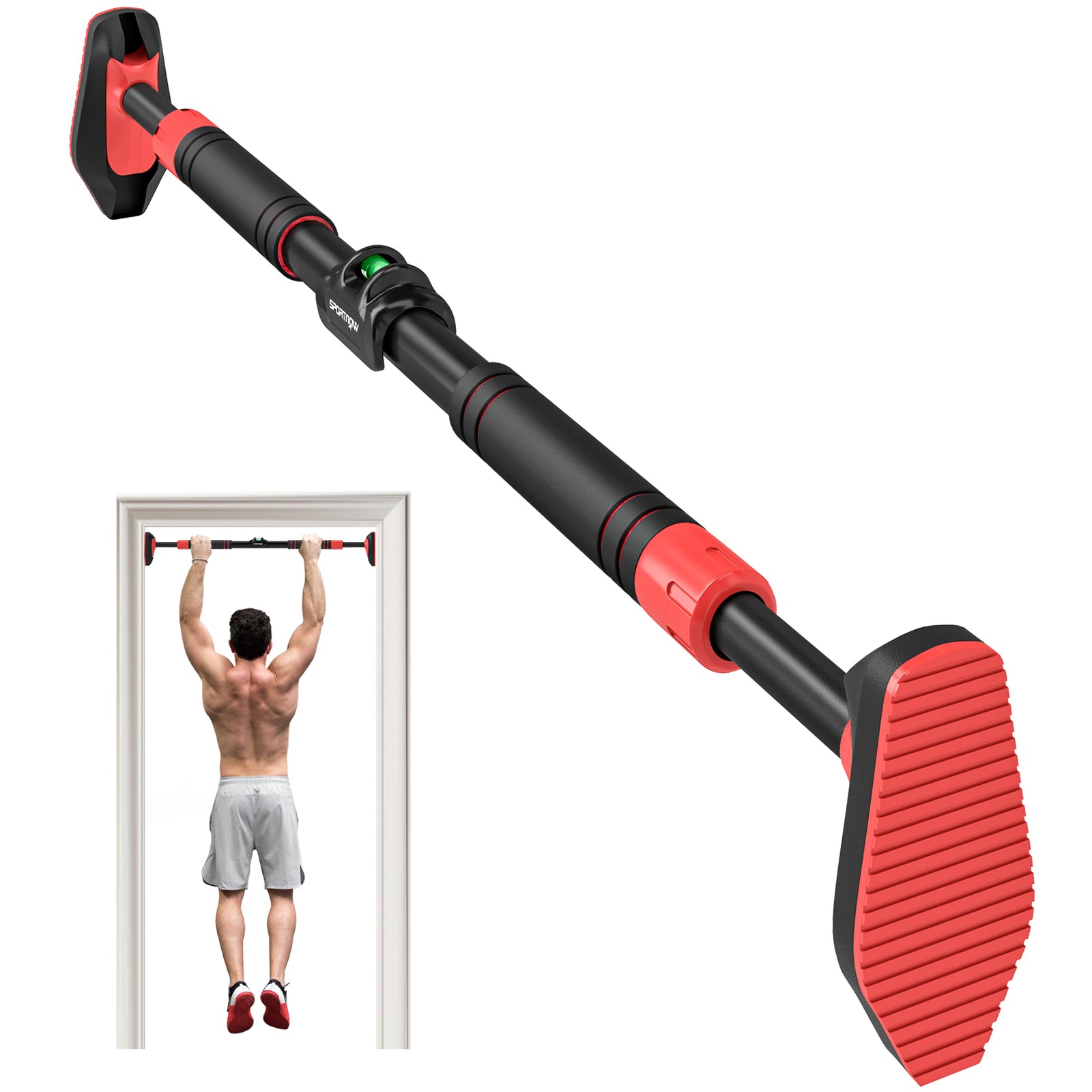 No-screw Doorway Pull Up Bar