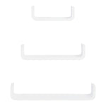 U Shaped Shelf Set Floating Wall Mounted Hanging 3pc Display