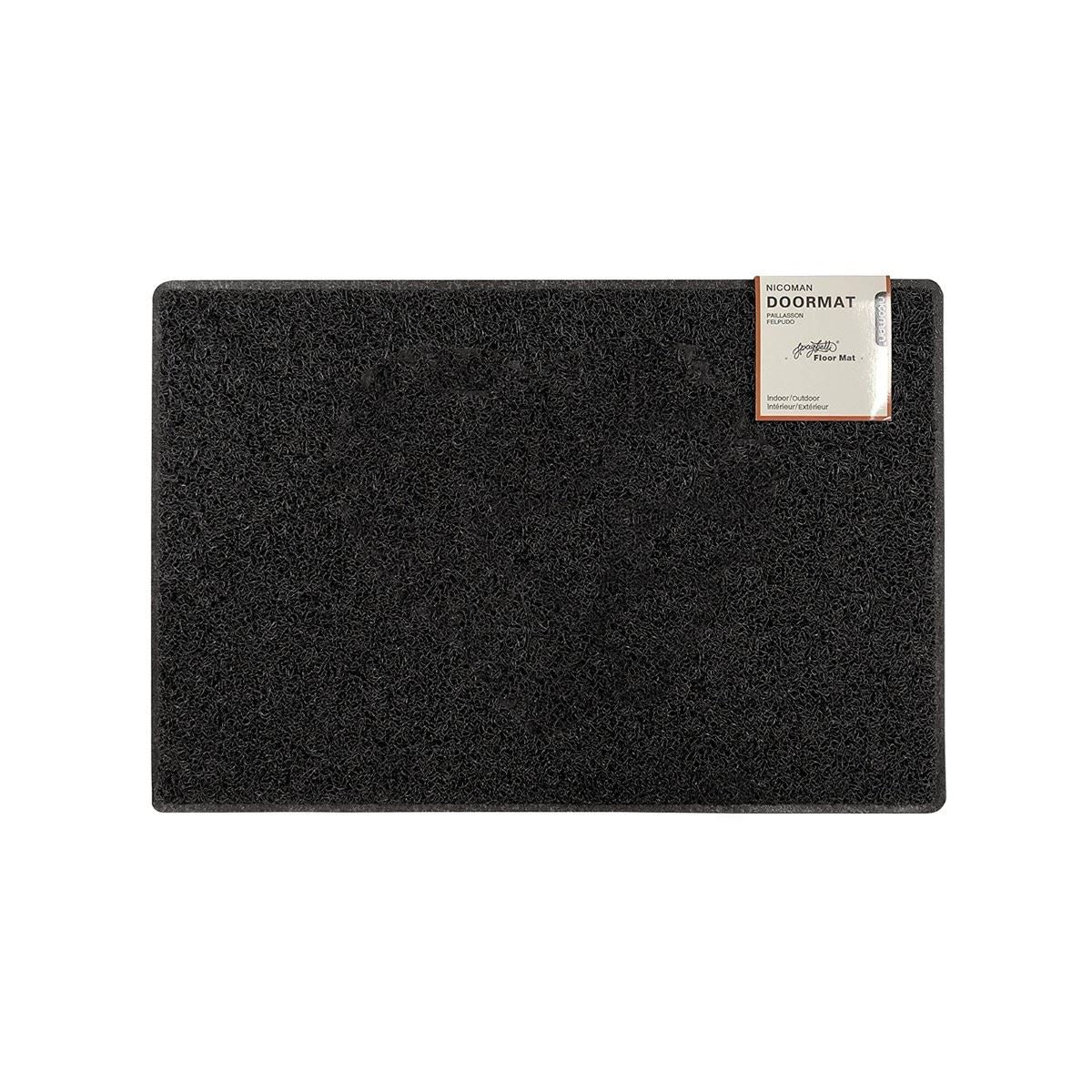 Plain Doormat | Small | Black
