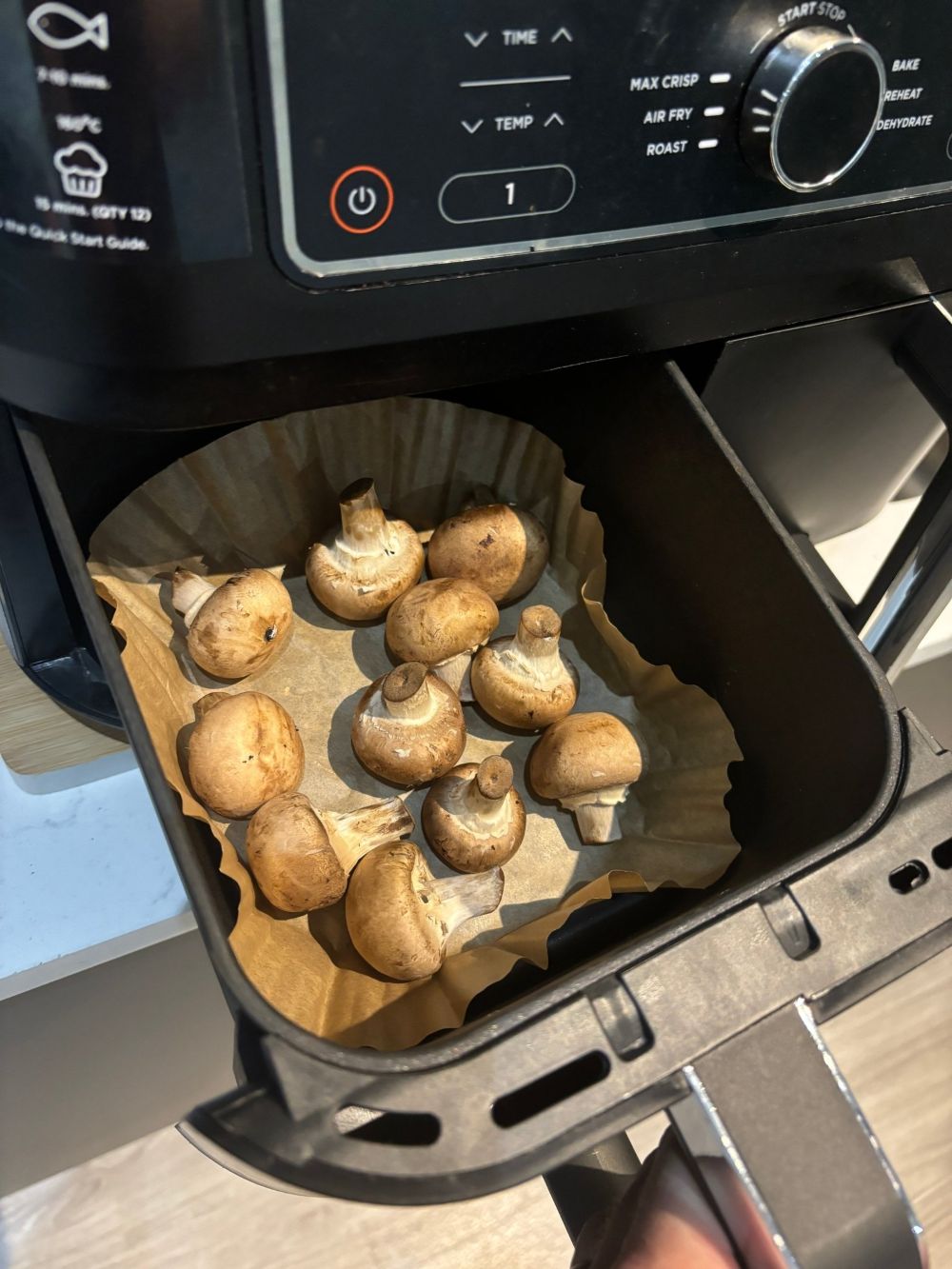Air Fryer Liners, Suitable For All Air Fryers | Set of 4 | Brown