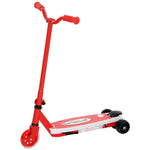 Electric Scooter For Kids 4-7, With Auxiliary Rear Wheels | Red