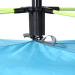 2 Man Pop-up Beach Tent Sun Shade Shelter Hut W/windows,door | Blue