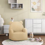 Kids Armchair, Bear Shaped Toddler Chair For Bedroom | Khaki
