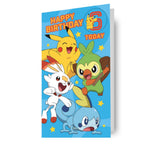 Multi Ages 5-12 Sticker Birthday Card Official Product