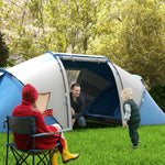 4-6 Persons Camping Tent Dome Family Travel Group Hiking | Blue