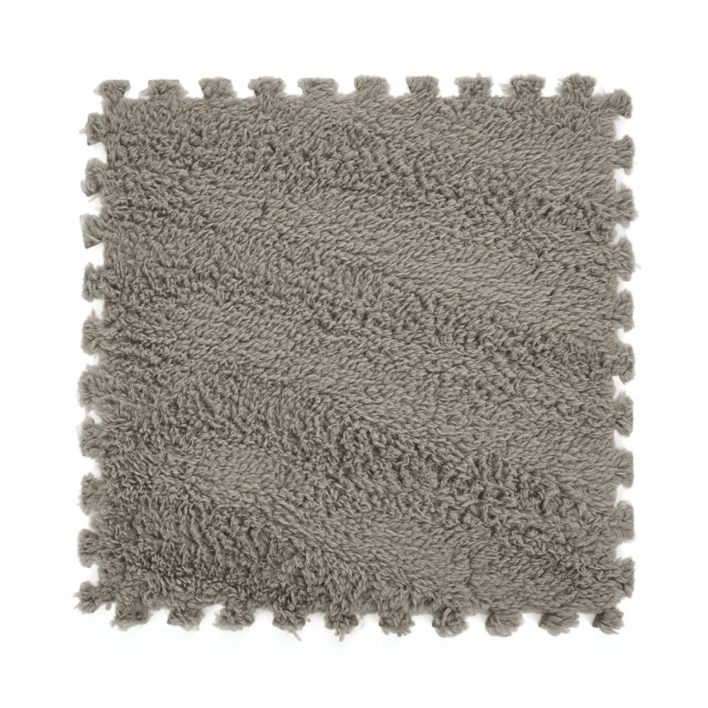 12pcs Interlocking Foam Play Mats For Kids – Soft, 30cm X 30cm Puzzle Floor Tiles | Grey