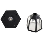 Solar Torch Lights Post Lamp Decoration 6 Led Auto On/off