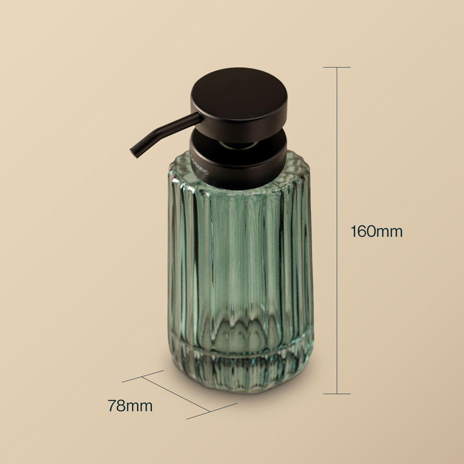 Soap Dispenser, 300ml, Resistant Glass, Lido Collection | Rose