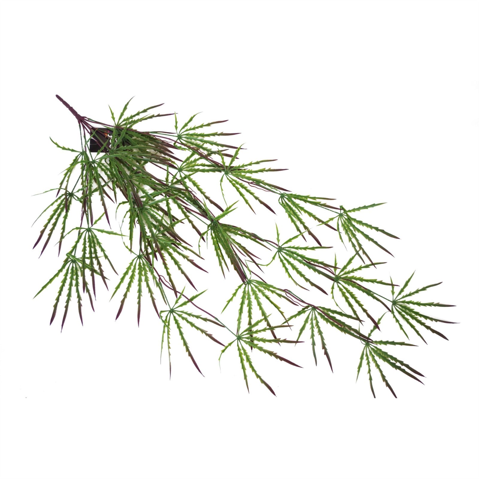 Pack Of 12 X 100cm Artificial Hanging Acer Spider Plant