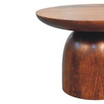 Solid Mango Wood Little Chestnut Side Table