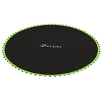 Trampoline Mat W/ 72 V-hooks, For 12ft Trampoline | Green