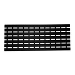 Non-slip Pvc Duckboard Shower Mat - 61cm X 25cm | Black