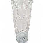 80cm Artificial Orange Chrysanthemum Foliage And Glass Vase