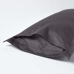 Egyptian Cotton Oxford Pillowcase 1000 Tc | 48 x 74cm | Charcoal Grey