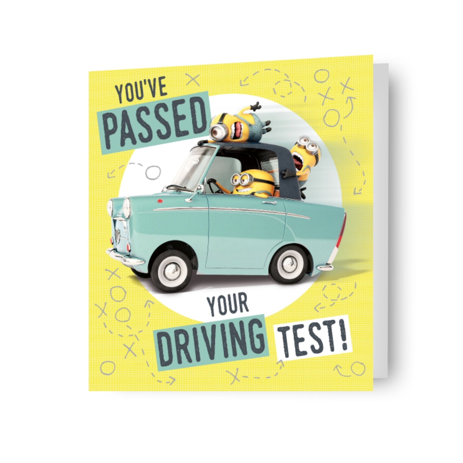 Minions 'you've Passed Your Driving Test' Card Official Product