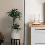 Emi - Black Metal Runway Oval Mirror | 150cm x 60cm