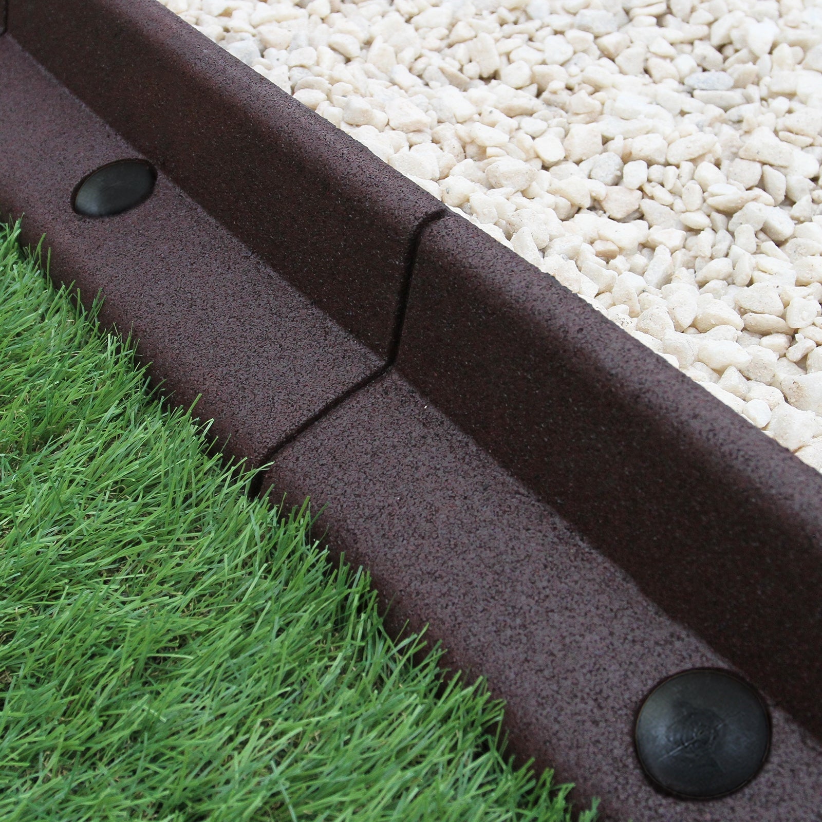 Flexible Lawn Edging 1.2m X 14 | Brown