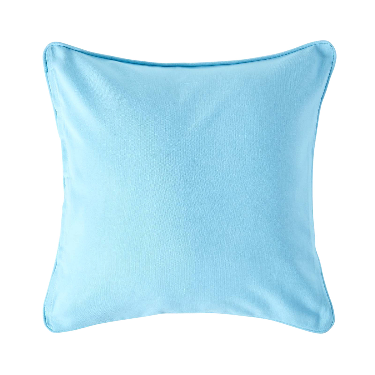 Cotton Plain Cushion Cover | 45cm x 45cm | Blue