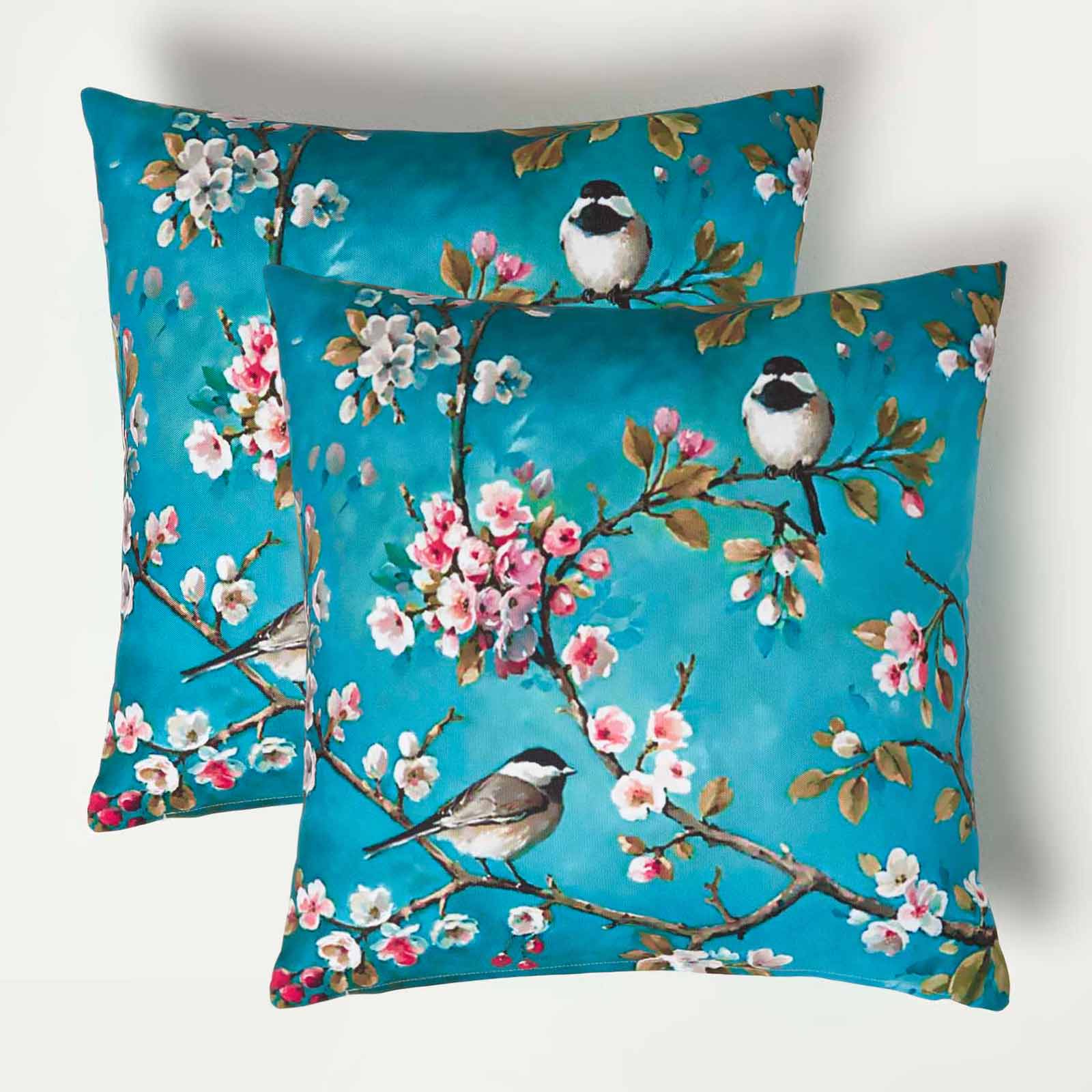 Outdoor Cushion 45 X 45 Cm, Set Of 2 | 45cm x 45cm | Blue